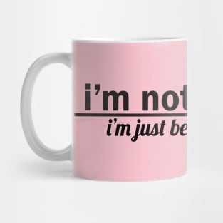 I'm Not Perfect Mug